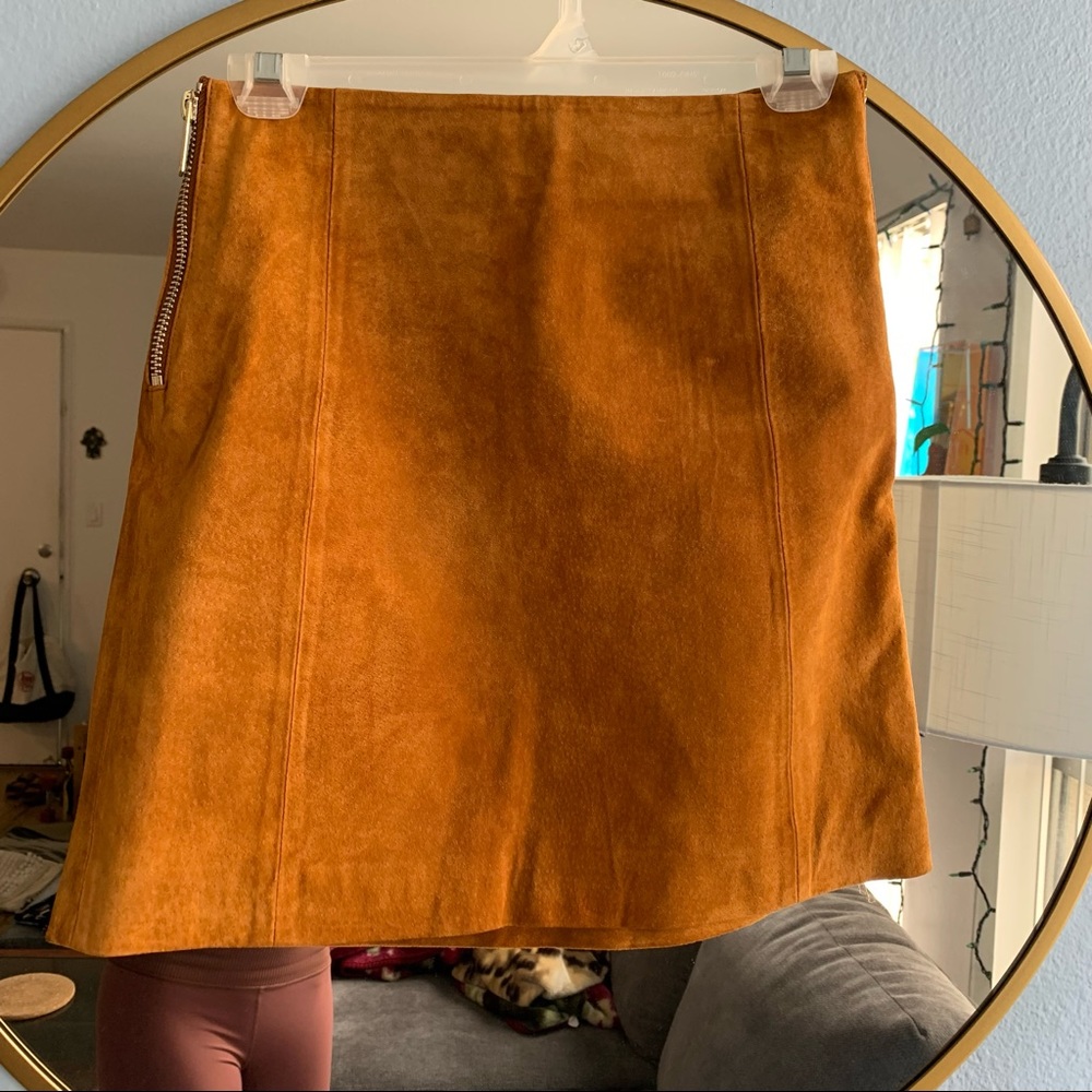 River Island Leather Skirt